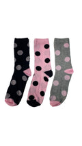 3 Pack Spot Design Socks Multi