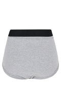 CurveWow Comfort Brief Grey Marl