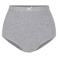 CurveWow 3 Pack Mixed Full Cotton Brief Black/Grey/White