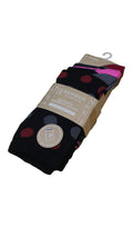 3 Pack Bamboo Assorted Socks Black