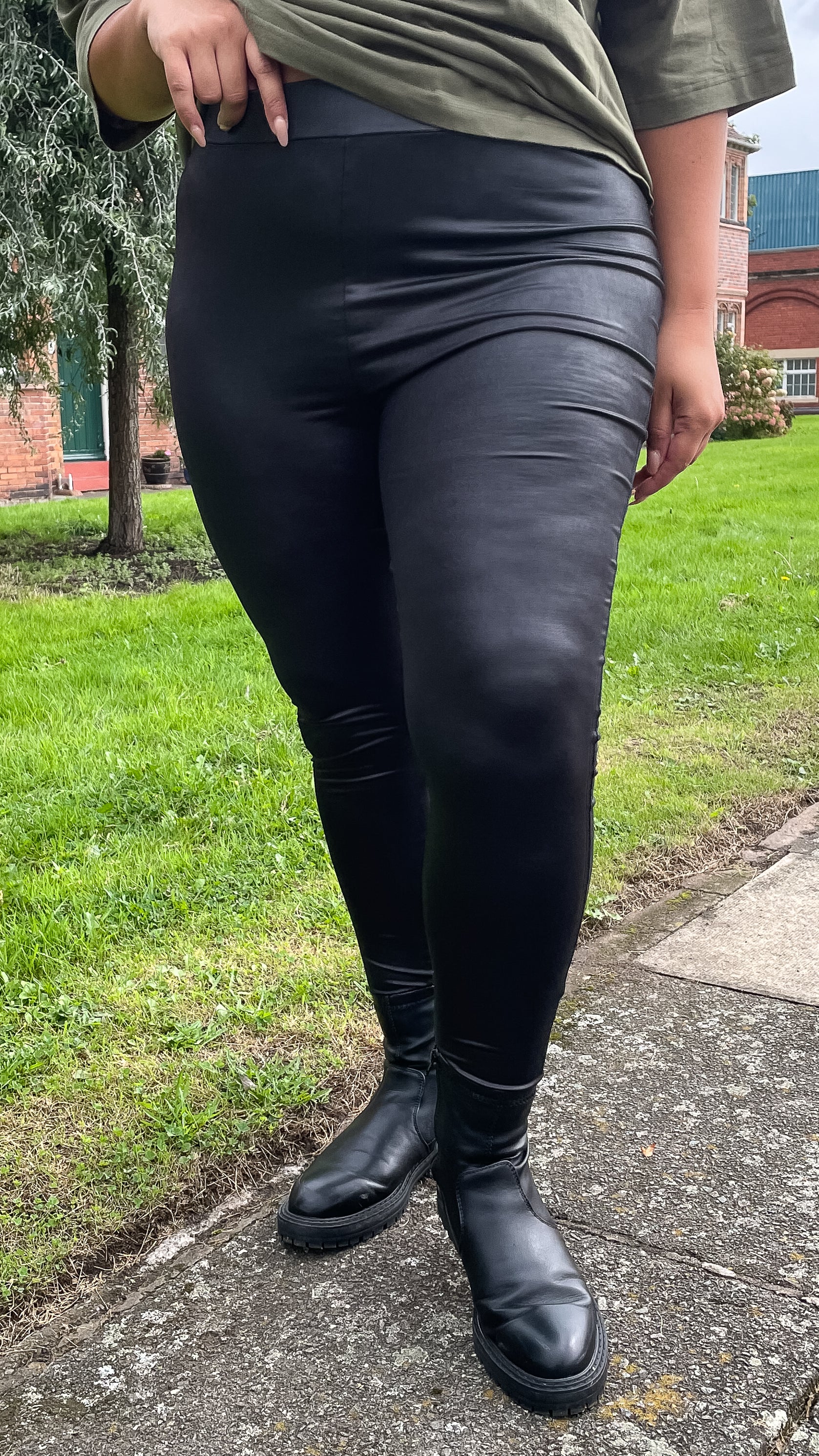 Buy Black Firm Control WOW Leggings from the Next UK online shop