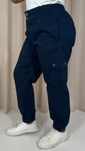 CurveWow Cargo Trouser Navy