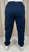 CurveWow Cargo Trouser Navy