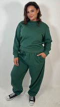 CurveWow Basic Jogger Green