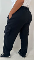 CurveWow Cargo Jogger Black