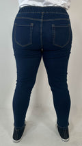 CurveWow Pull On Jegging Indigo