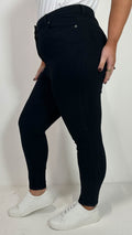 CurveWow Skinny Jeans Black