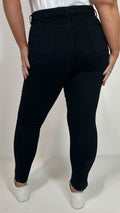 CurveWow Skinny Jeans Black