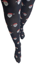 Jolly Santa Tights Black